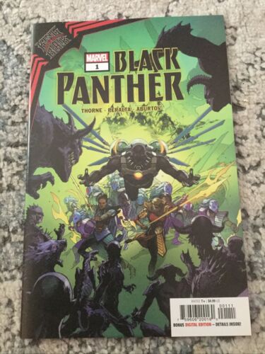 Black Panther #1 Marvel Comics King Black April 2021 Thorne Peralta NM - Afbeelding 1 van 5
