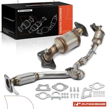 A-Premium 2Pcs Catalytic Converter Front for Cadillac SRX 2010-2011 Saab 9-4X