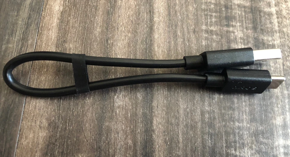 2 Original Sony USB C Type-C Data Charger Cable For Sony CH510 C310 HEADPHONE - Image 2 of 3