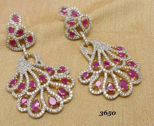 Orecchini A Perno Rotondi In Zirconia Cubica AAA+ - 8 Mm - Borchie Scintillanti Per Donna E Ragazza - Confezione Regalo
