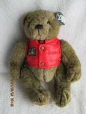 1983 Gund Collector's Classics "SAVE THE BEARS" Jointed Bear 12" New with Tag 
