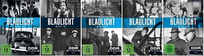 Defa BLAULICHT BOX 1 2 3 4 5 Vorläufer Polizeiruf 110 DDR Serie 10 DVD Gesamtbox