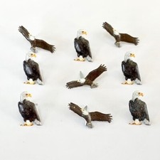 EAGLE SCRAPBOOKING DECORATIVE BRADS EYELET OUTLET 8 PC S 2 DESIGNS