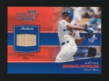 2002 Playoff Piece of the Game Relics -#2 ADRIAN BELTRE (Los Angeles Dodgers)