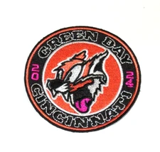GREEN DAY 2024 Saviors Tour Patch Official Concert Souvenir Cincinnati OH NEW