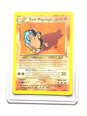 Dark Magcargo (18/105) [Neo Destiny 1st Edition] main image 0
