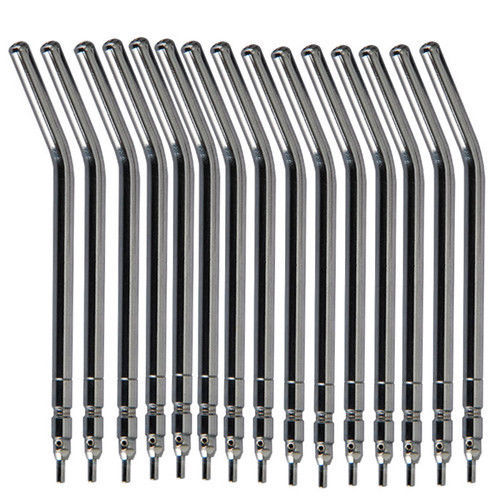 10X Tubos de punta de boquilla de aleación de metal autoclavables para jeringa de agua de aire dental - Imagen 2 de 5