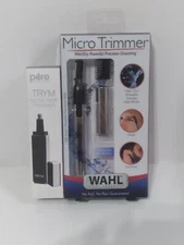 WAHL Nose Ear Hair BATTERY Wet.Dry Compact Precision Micro Detailer Trimmer