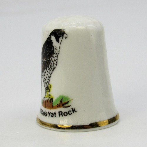 COLLECTABLE THIMBLE, 'SYMONDS YAT ROCK' HEREFORDSHIRE - Picture 3 of 4