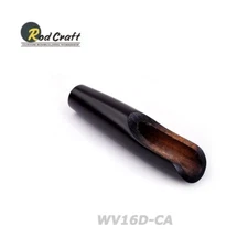 Black Wood Rear Grip for Fuji VSS16 Reel Seats (WV16D-CA)