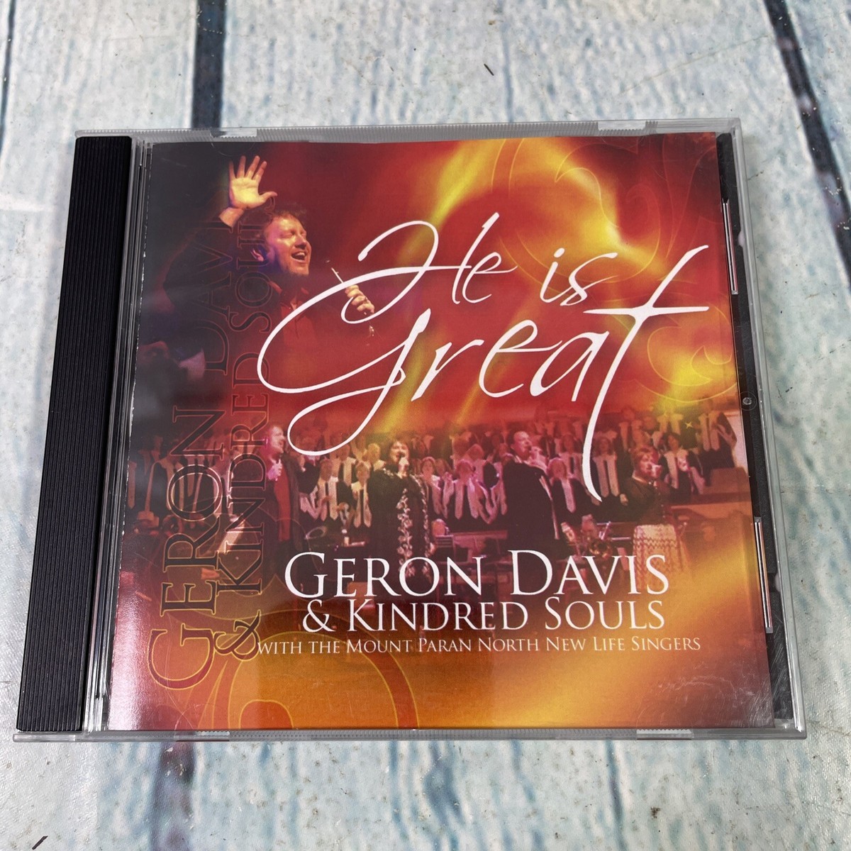 Geron Davis & Kindred Souls He Is Great CD 2007 Gospel