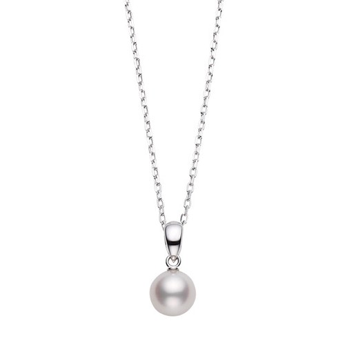 MIKIMOTO Pendant Necklace Akoya Pearl 7 