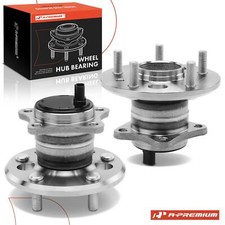 Conjunto de buje y cojinete de rueda trasera A-Premium 2x con ABS para Toyota Camry 02-10