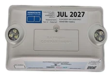 Dual Lite Emergency LED Light EVHC6IDP-WM