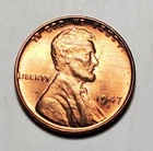 1947 D LINCOLN WHEAT PENNY UNC #C6731
