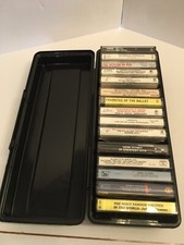 Lot Of 15 Cassette Tapes, Ballet Orchestra Big Bands Etc. With Cassette Case