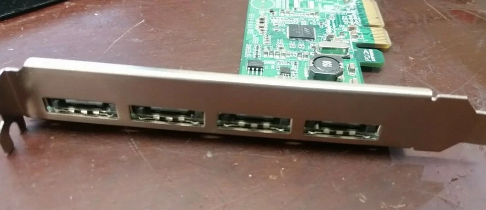 HighPoint RocketU RU1144E 6Gb/s eSATA 5Gb/s USB3.0 Controller Card HBA - Image 2 of 3