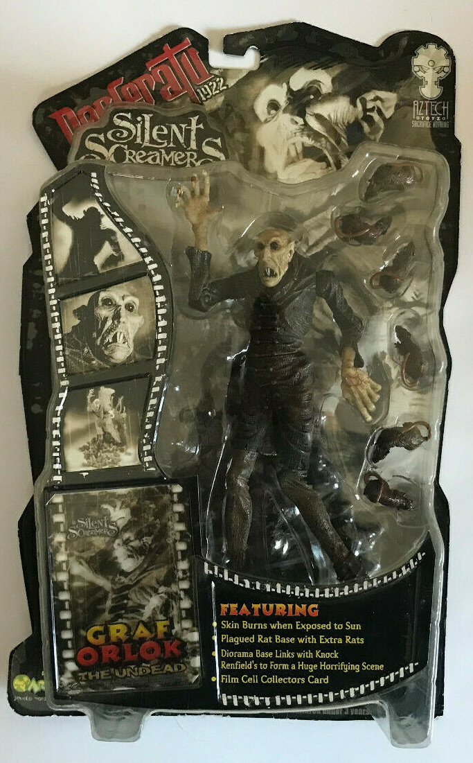 UNIVERSAL MONSTERS SILENT SCREAMERS SERIES 1 NOSFERATU 1922 UNIVERSAL MONSTERS SILENT SCREAMERS SERIES 1 NOSFERATU 1922
