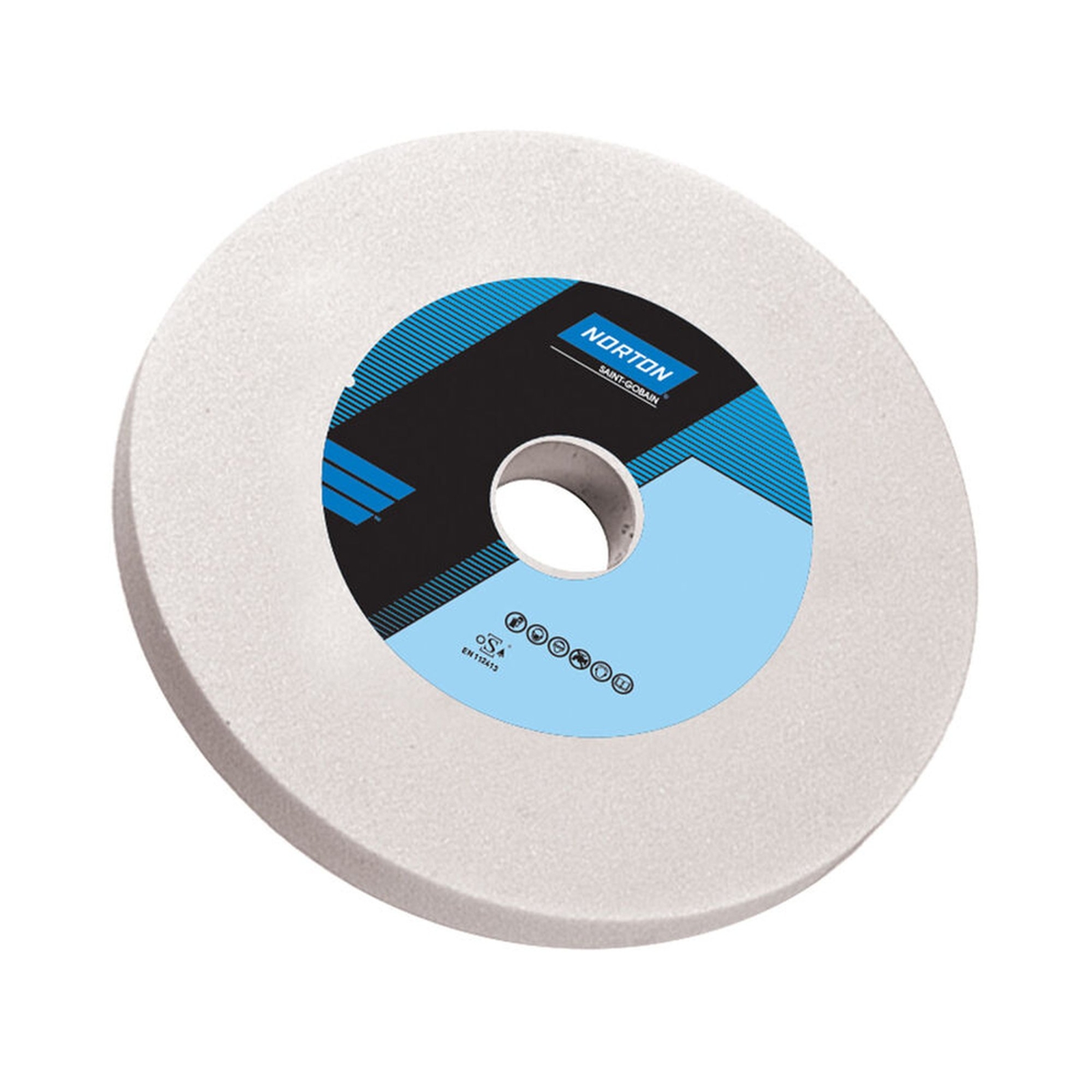 Norton Disco De Lijado Recto 250x20x32mm K60 VITRIUM 3 Para Afilar Herramientas