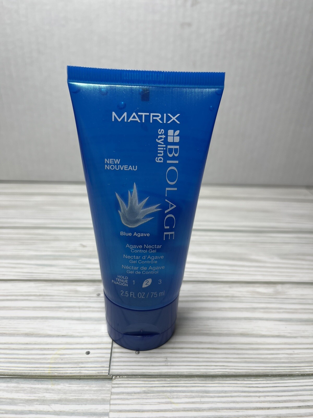 MATRIX BIOLAGE STYLING BLUE AGAVE CONTROL GEL 2.5oz New Free Shipping