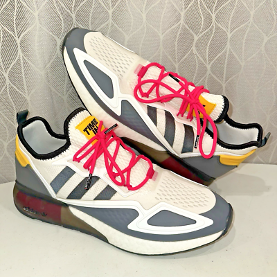 Size 13.5 - Ninja x adidas ZX 2K Boost Time In - White Grey for