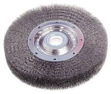 Osborn 22030 Wire Wheel Brush – 2" Face, Stainless Steel, Crimped