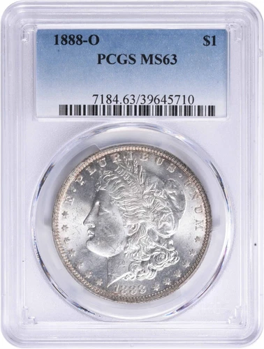 1888-O Morgan Silver Dollar MS63 PCGS