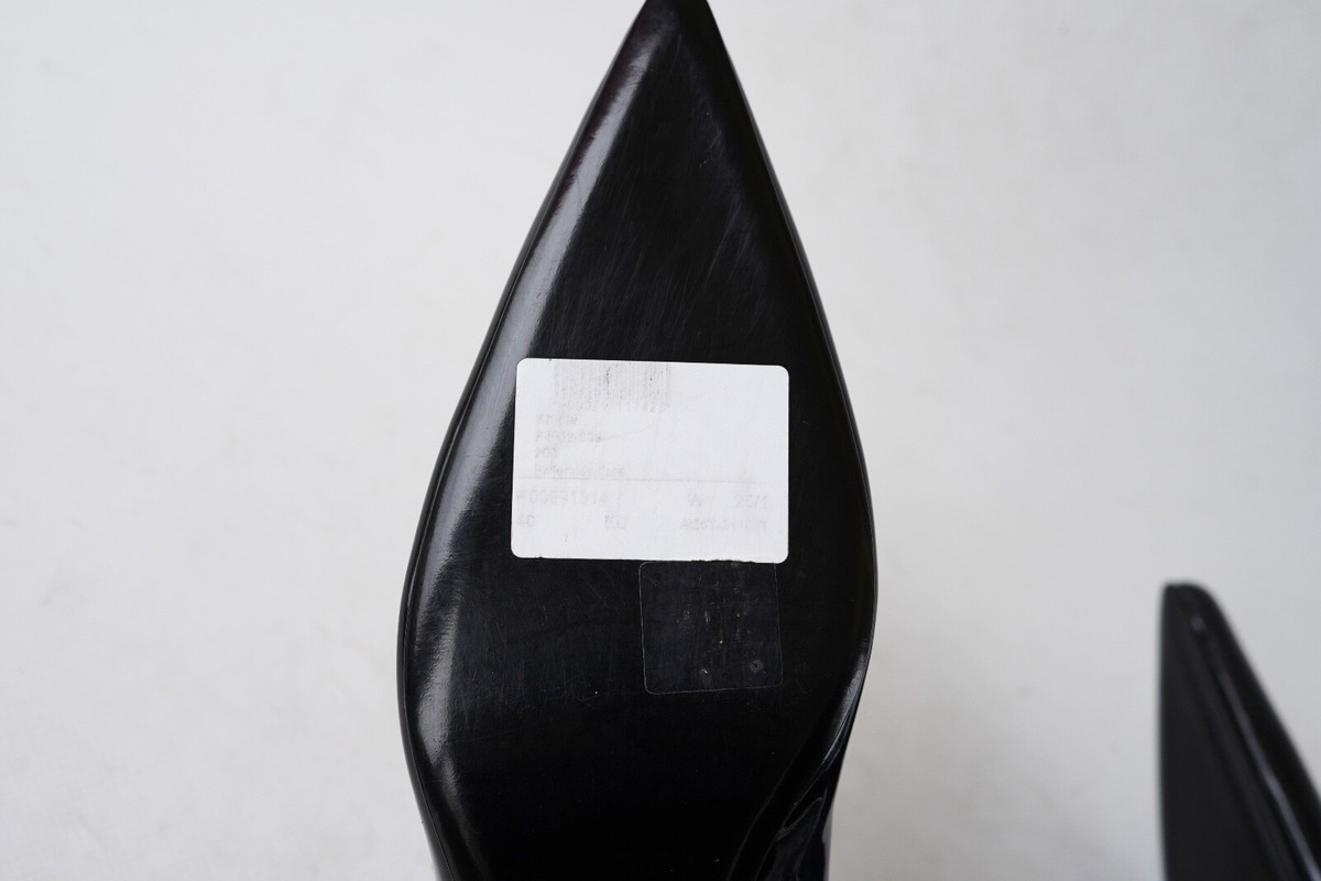 Elegant Khaite Patent Leather Shoes, Size 40, Made in Italy