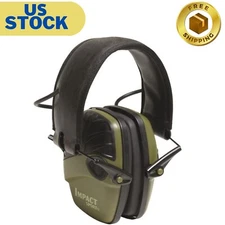 Hearing Protection Electronic Ear Muff Gun Noise Impact Shooting Range Hunting