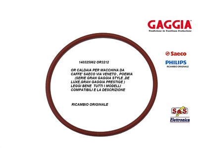 GUARNIZIONE,SOTTOCOPPA,CAFFE',GAGGIA,KIT,MACCHINA,SAECO,CALDAIA,N054,SILICONE . MONTARULI - Foto 6