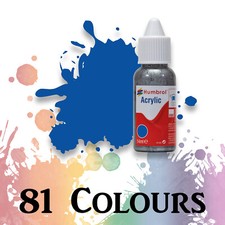 Humbrol Acrylic Model Paint 14ml Bottles Hobby Paints in Dropper Bottles