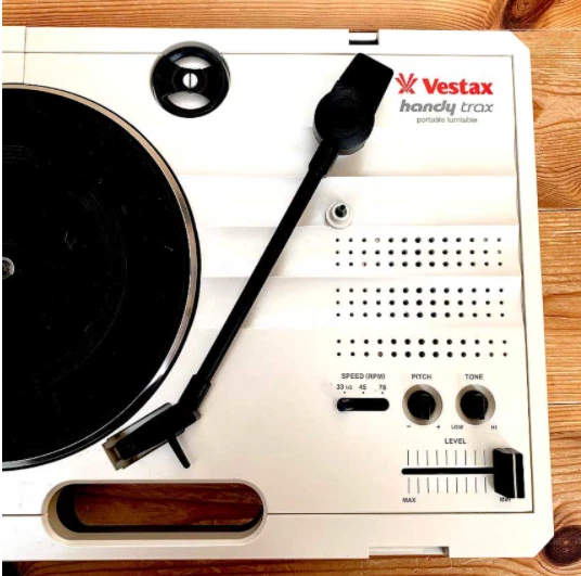 Platine vinyle portable Vestax Handy Trax HANDYTRAX WHT blanche USED import J... - Photo 3/4