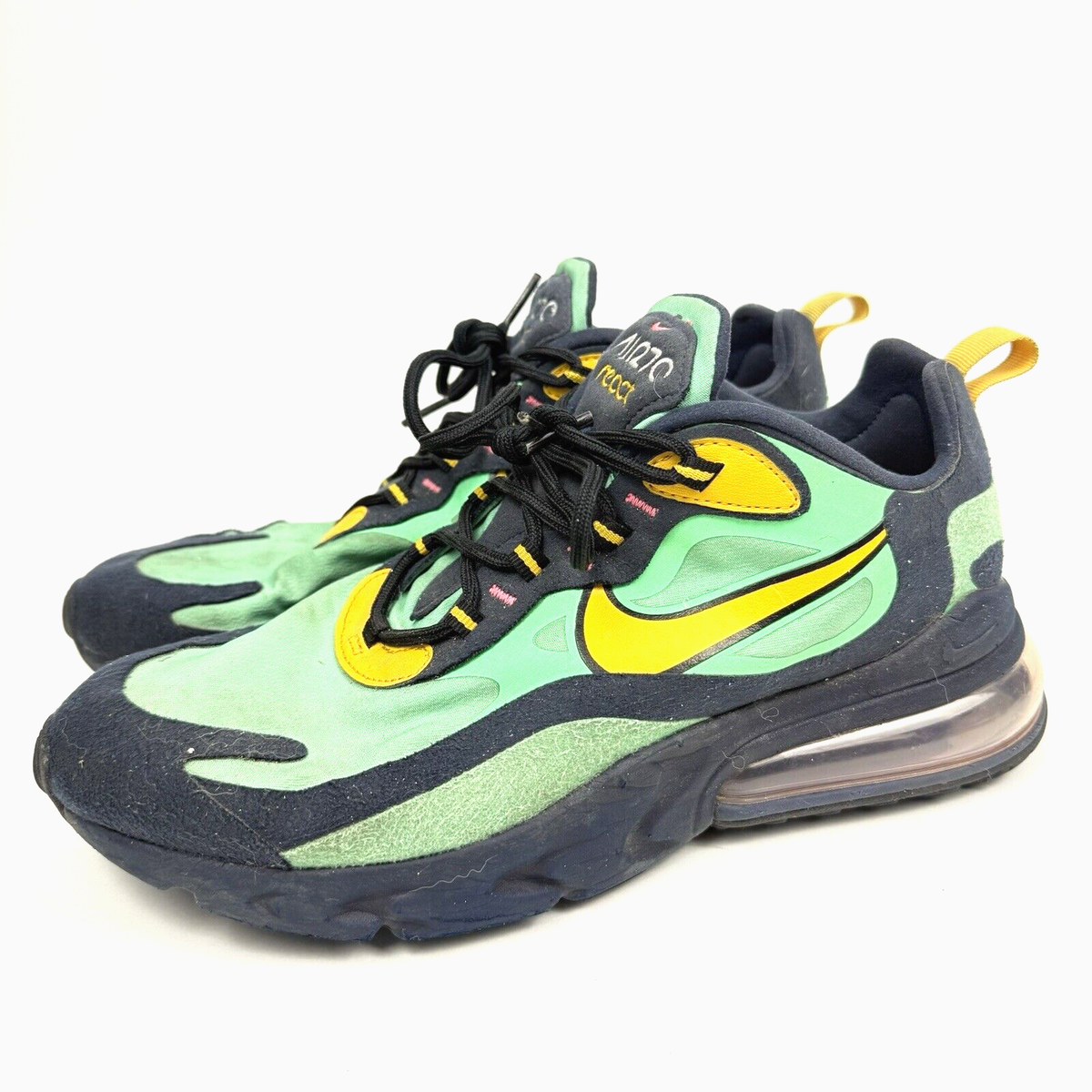 nike air max 270 react mens green