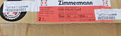 Rear Brake Disc Rotor (Pair) - 30769113 - Volvo C30/C70/S40/V50, 04-11 ...