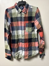NWT Chubbies The Iplaid Stretch Flannel Button Down Shirt Size Medium