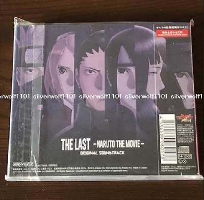 New THE LAST NARUTO THE MOVIE Original Soundtrack CD+Sleeve New THE LAST NARUTO THE MOVIE Original Soundtrack CD+Sleeve