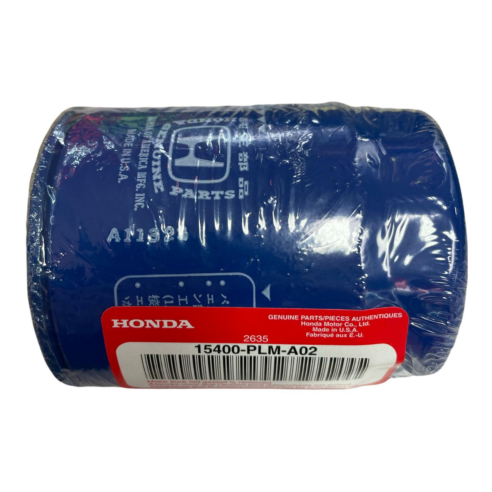 NEW Genuine OEM Honda Acura Engine-Oil Filter Single 15400-PLM-A02