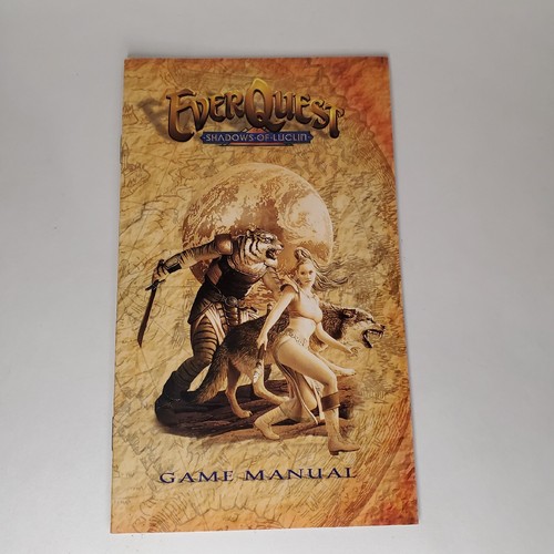 EverQuest: Shadows of Luclin (PC, 2001) - INCOMPLETE Big Box Game w/ Map Discs - Picture 13 of 19