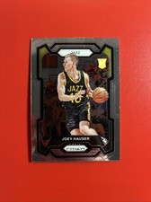 2023 Panini Prizm #293 Joey Hauser RC Rookie Utah Jazz