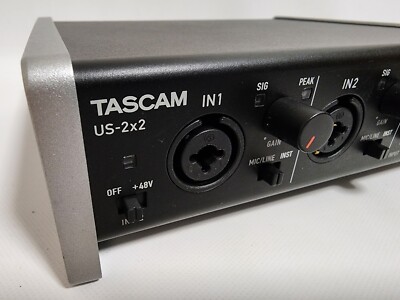 TASCAM US-2x2 2-In/2-Out USB Audio/MIDI Interface | eBay