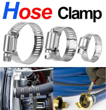 6 Pcs Adjustable Range Assorted Sizes Hose Clamp Set Car Radiator Pipe Belt 6 Pcs Adjustable Range Assorted Sizes Hose Clamp Set Car Radiator Pipe Belt