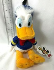 Walt Disney Store CLASSIC DONALD DUCK 10" BEAN BAG STUFFED ANIMAL TOY NEW