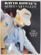 David Bowie Serious Moonlight 1984 THE WORLD TOUR Book First Edition New York E4