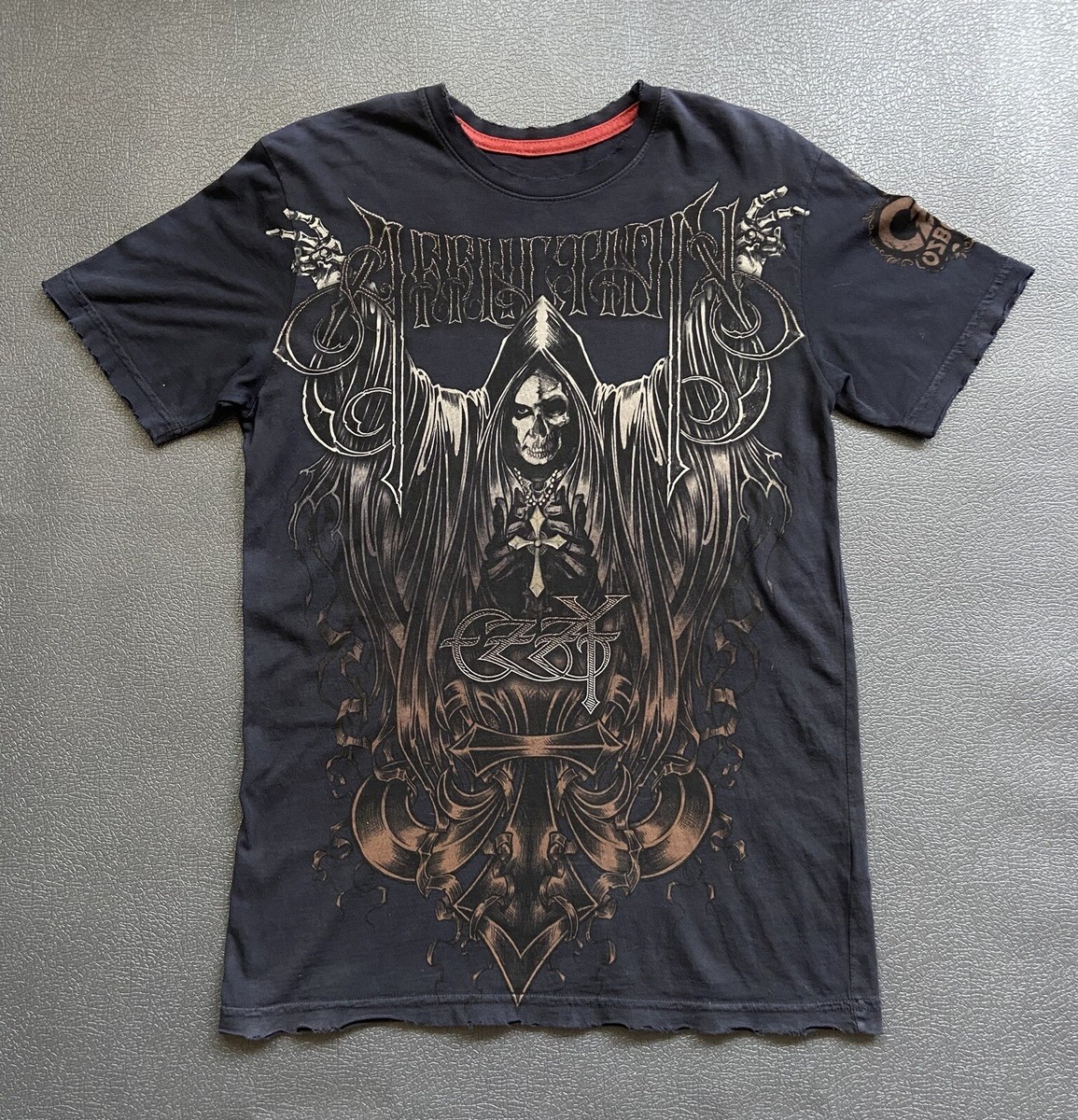 Affliction x Ozzy Ousbourne Rare item T-Shirt Made In USA | eBay