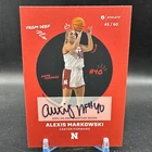 Alexis Markowski AUTO /60 2024 ONIT Huskers Nebraska Cornhuskers Basketball