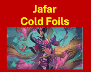 Reign of Jafar Lorcana Cold Foil Pick Your Card