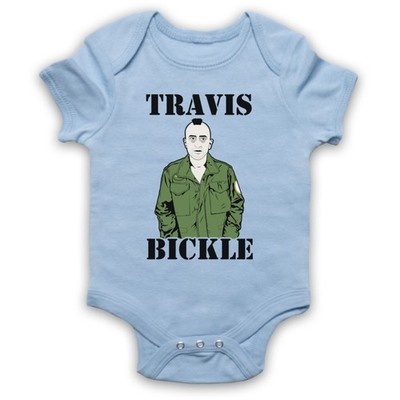 Bickle Travis Kult NYC Taxifahrer Niro Illustration Baby Grow Strampler Geschenk