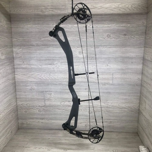 PSE Mach 34 EC2 Cam Right Hand charcoal riser, 70# el2 limbs and 80# FL limbs