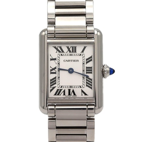 Cartier Tank Must WSTA0051 22 mm Silver Dial