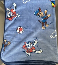 Paw Patrol Extra Large Plush Toddler Blanket 40x50 Chase PUPPY LOVEY EXCELLENT